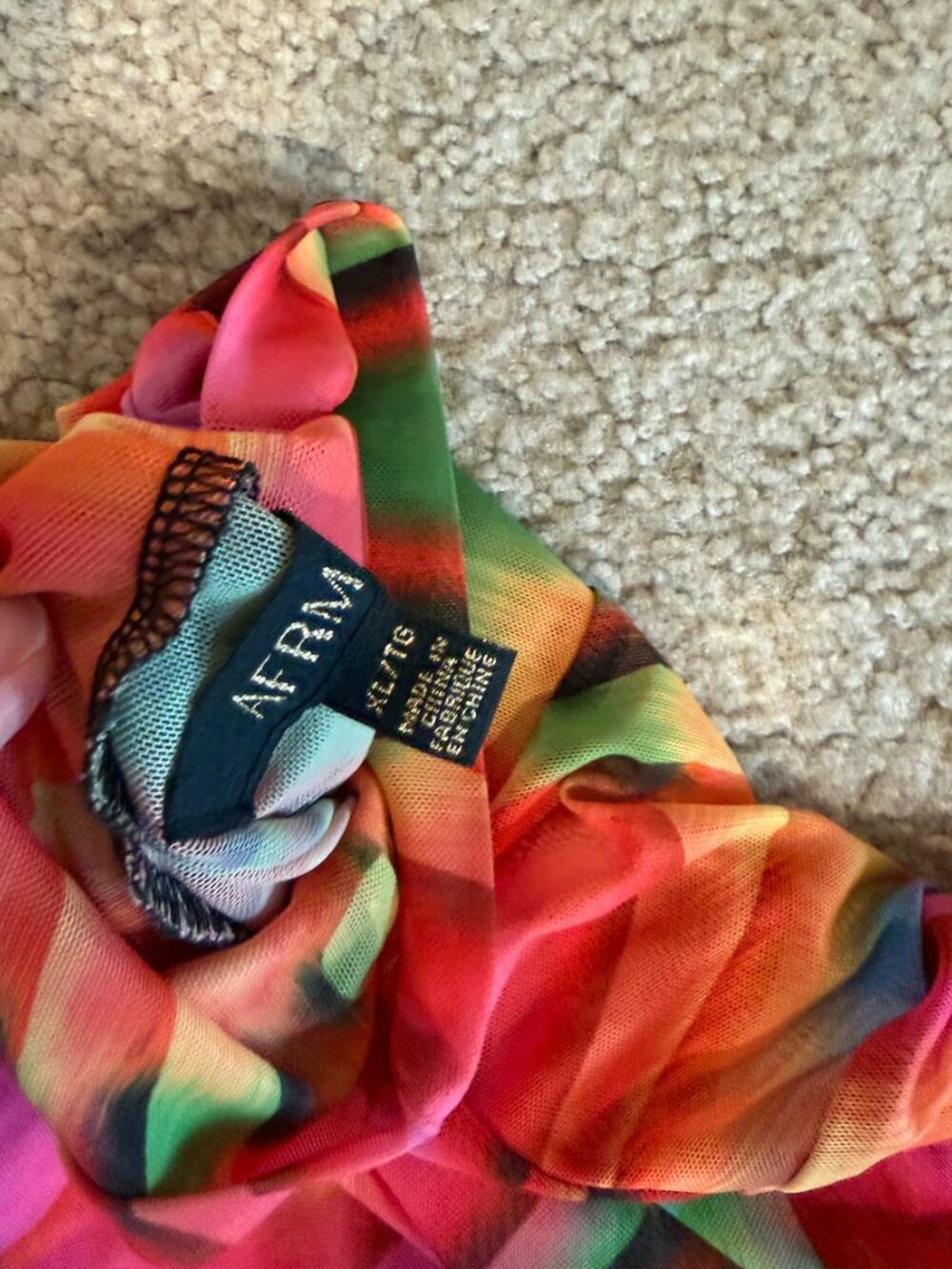 Shailene Maxi Dress AFRM - Picture 4 of 4